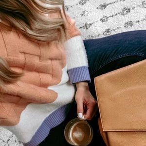 Goodnight Macaroon ‘Simone’ Criss-Cross Sweater